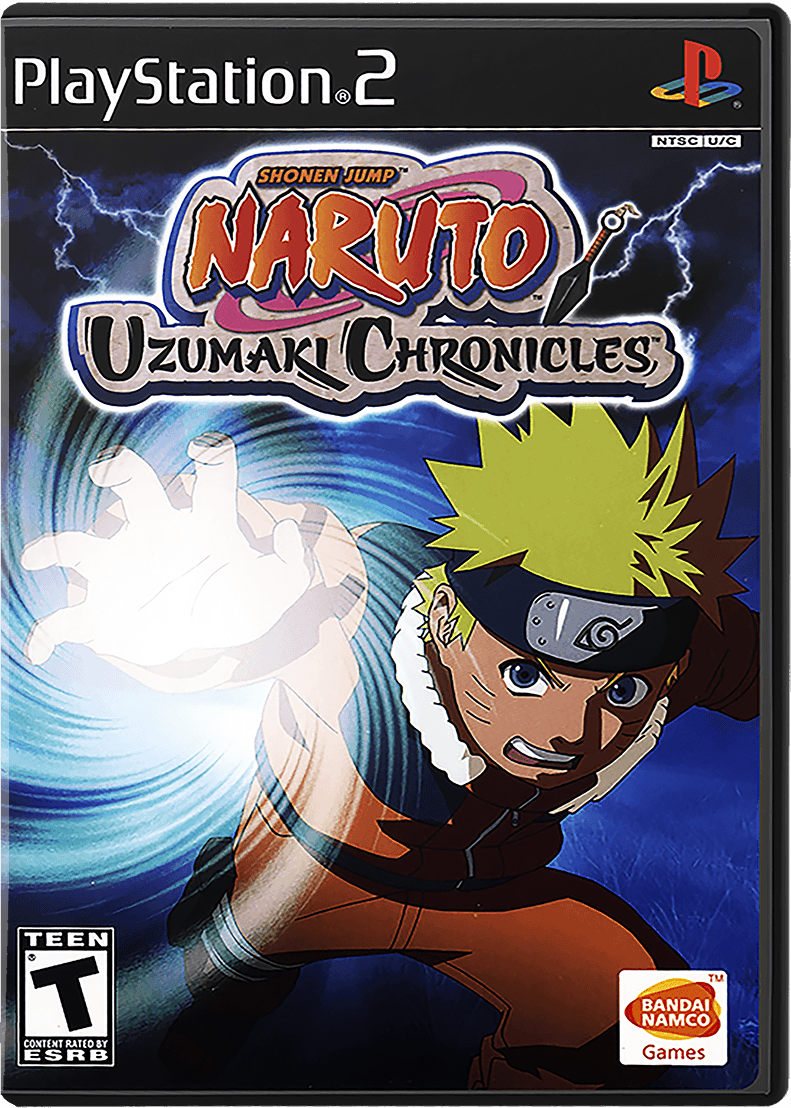Naruto Uzumaki Chronicles 2 box art for Playstation 2